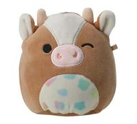 Squishmallows Kellytoy 2023 - Griella La vaca de Pascua de 5 pulgadas, color marrón