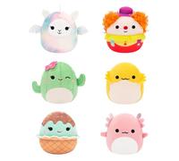 Squishmallows - Micromallows - Figuras de 2.5 pulgadas - Paquete de 6 - Estilo 1