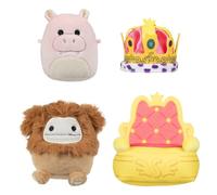 Squishmallows Micromallows SQMM0014 Accessory Set - Royal Parade, Super Soft Min