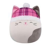 Squishmallows Original 30cm Plush Karina - Pink and Grey Calico Cat | Ultrasoft Official Jazwares Plush