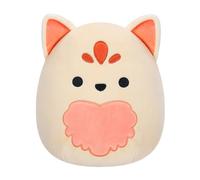 Squishmallows Original Adopt Me! Peluche Kitsune de 8 pulgadas - Peluche oficial de Jazwares Little Ultrasoft - Código virtual exclusivo incluido