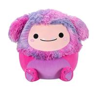 Squishmallows Original Woxie Magenta Bigfoot de 14 pulgadas con melena de teñido anudado, peluche grande oficial de Jazwares