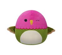 Squishmallows Peluche Original de 19 cm Na'Ima le Colibri Rose et Vert