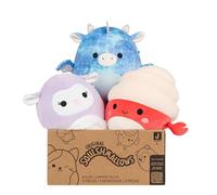 Squishmallows Paquete misterioso de peluche oficial de Kellytoy de 8 pulgadas. Los estilos variarán en una caja sorpresa que incluye tres peluches de 8 pulgadas