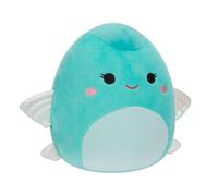 Squishmallows Peluche de 7,5 Pulgadas, Bette el pez Volador Agregar Equipo, Peluche Ultra Suave, Peluche Oficial Kellytoy