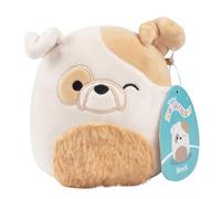 Squishmallows Peluche Kellytoy con licencia oficial de Brock The Bulldog de 5 pulgadas, juguete coleccionable suave y blando de peluche para cachorro, añádelo a tu escuadrón, regalo para niños, niñas