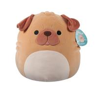 Squishmallows Peluche Morton el Perro Shar Pei Marron 30 cm - Squishmallow 2024 Original
