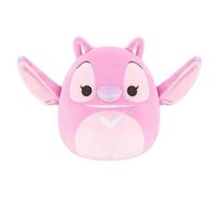 Squishmallows - Peluche oficial de Disney Stitch (20,32 cm), color rosa