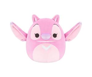 Squishmallows - Peluche oficial de Disney Stitch (20,32 cm), color rosa