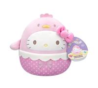Squishmallows Peluche original de 2025 de 8 pulgadas, diseño de Hello Kitty Squad, juguete de peluche coleccionable suave y esponjoso, añádelo a tu escuadrón, regalo para niños, niñas y niños (pollo