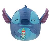 Squishmallows Peluche Original de Disney de 10 Pulgadas, teñido Anudado con un Gorro de Peluche, Peluche Oficial de Jazwares