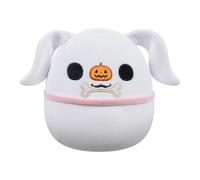 Squishmallows Peluche original de Disney, Pesadilla antes de Navidad, Zero Holding Bone Little