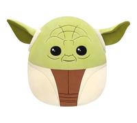 Squishmallows Peluche original de Star Wars Yoda de 12 pulgadas (tamaño mediano)