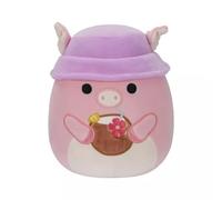 Squishmallows: Peter, el cerdo rosa con cóctel y gorro - 20 cm