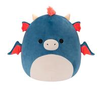 Squishmallows- Plush Toys SQCR04221 Blue and Orange Carin el Dragón Azul y Naranja de 20 Pulgadas, Color Negro, S (JAZWARES