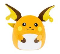 Squishmallows Pokemon 10in - Raichu | Ultrasoft - Peluche oficial de Jazwares (tamaño mediano)