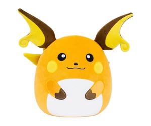 Squishmallows Pokemon 10in - Raichu | Ultrasoft - Peluche oficial de Jazwares (tamaño mediano)