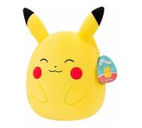 Jazwares Juguete relleno Squishmallows Pikachu 25 cm Amarillo/Rojo – Pokémon para niños 3+