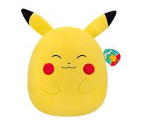 Squishmallows pokémon sqpk00067 - peluche de pikachu (35 cm), diseño