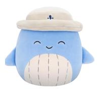 Squishmallows Samir la ballena de peluche de 19 cm