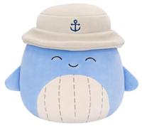 Squishmallows Samir la ballena de peluche de 19 cm