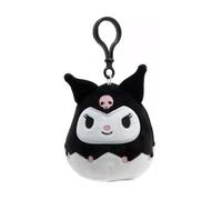 Squishmallows Sanrio - Peluche con clip - Kuromi