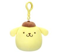 Squishmallows Sanrio - Peluche con clip - Pompompurin