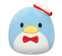Squishmallows Sanrio - Peluche de Hello Kitty Sam Penguin (25 cm), diseño de Hello Kitty