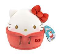 Squishmallows Sanrio - Sudadera con Capucha Dabodabo Hello Kitty de 8 Pulgadas - Peluche Oficial de Jazwares (pequeño)