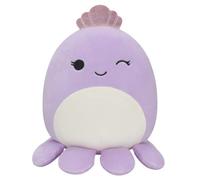 Squishmallows SQCR02398 - Peluche de Pulpo con Corona de 19 cm, diseño Oficial de Kelly Toys
