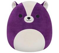 Squishmallows: Sloan el tejón morado, peluche de 20 cm