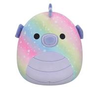 Squishmallows- Emerald-Galaxy Seahorse Peluche, Color Esmeralda el Caballito de mar Galaxia (Jazwares SQCR04068)