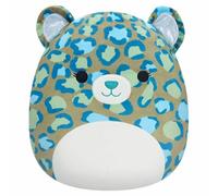 Squishmallows SQCR04131 Enos el Leopardo 30 cm, Peluche Oficial de Kelly Toys
