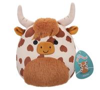 Squishmallows SQCR05392 Alonzo Die Hochlandvaca 19 cm, Oficial Jazwares, Peluche Supersuave