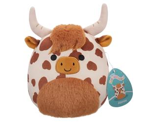 Squishmallows SQCR05392 Alonzo Die Hochlandvaca 19 cm, Oficial Jazwares, Peluche Supersuave