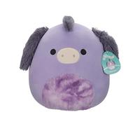 Squishmallows SQCR05425 12-Inch-Deacon The Purple Donkey with Tir-Dye Belly, Multicolor