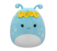 Squishmallows SQCR05479 Natnat el Alien con Corona de Flores, 40 cm, Peluche Oficial de Jazwares, Supersuave