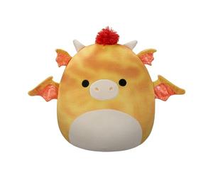 SQUISHMALLOWS SQCR05480 16-Inch Yellow Red Hair, Dieric The Dragon