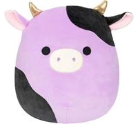 Squishmallows SQCR06527 Alexie la Vaca 40 cm, Oficial de Kelly Toys de Peluche, Supersuave