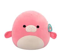 Squishmallows SQCR06634 Morlai el manatí de 40 cm, Peluche Oficial de Kelly Toys