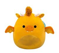 Squishmallows SQCR06637 - Mister el Dragón Dorado, 40 cm, Oficial de Kelly Toys, Peluche Supersuave