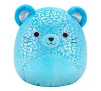 Squishmallows SQCR07674 - Sarge el Jaguar Azul, 30 cm, Oficial de Jazwares, Peluche Supersuave