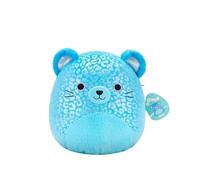 Squishmallows SQCR07674 - Sarge el Jaguar Azul, 30 cm, Oficial de Jazwares, Peluche Supersuave
