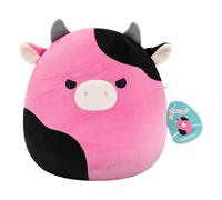 Squishmallows SQCR07676 Pollyanna la Vaca 30 cm, Oficial de Jazwares, Peluche Supersuave
