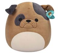 Squishmallows SQCR08613 - Mocasines de Bulldog (40 cm, Peluche Oficial de Jazwares)