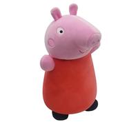 Squishmallows SQPP00004 - Peluche Oficial de Peppa Pig HugMees, Peluche Supersuave