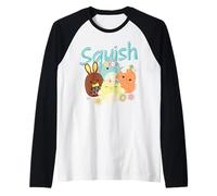 Squishmallows Squish Pascua de Resurrección Camiseta Manga Raglan