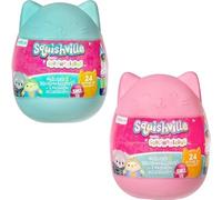 Squishmallows Squishville - Paquete de 2 cápsulas - Serie 10 - Oficial Kellytoy 2023 - Mini juguete de peluche misterioso coleccionable de 2 pulgadas y accesorios, los estilos pueden variar, regalo