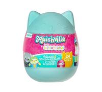 Squishmallows Squishville, Serie 10, surtido individual, oficial de Kellytoy, peluche y accesorios coleccionables, los estilos pueden variar, añádelo a tu escuadrón, regalo para niños, niñas y niños