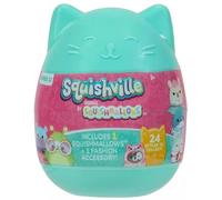 Squishmallows Squishville, Serie 12 - Juguetes de peluche Kellytoy coleccionables, estilos pueden variar, regalo para niños
